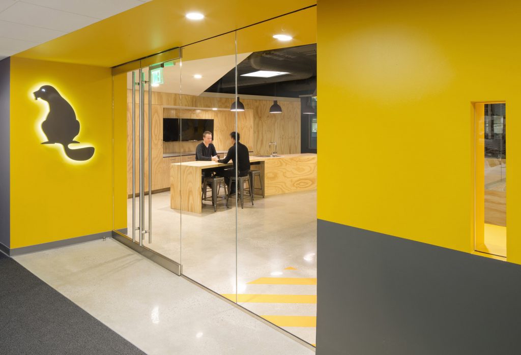Yellow and Gray: Pantone Colors of the Year 2021 in Interior Design 4 MIT Beaver Works Workspace