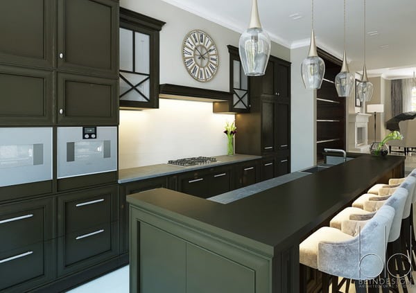 Matte Interior Design Trends 2021 | Bordo, Green & Blue 3 green matte kitchen