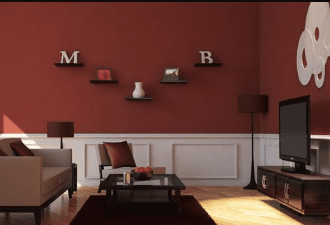 Matte Interior Design Trends 2021 | Bordo, Green & Blue 4 maroon matte room