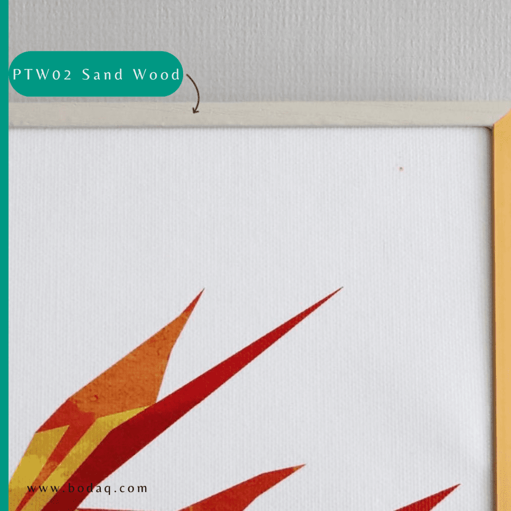 Wrap the art frame
