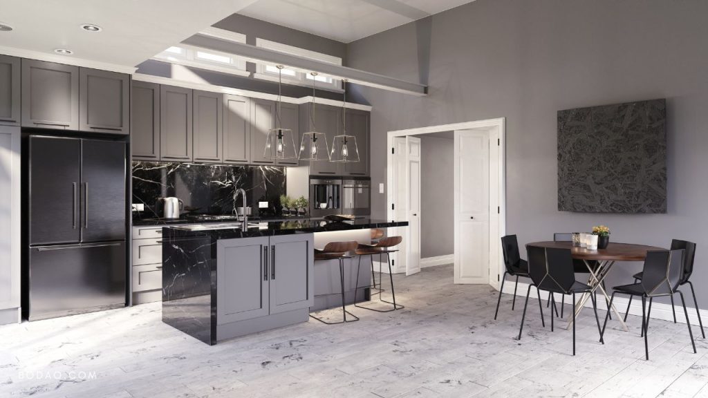 Simple kitchen decor ideas: Statement piece