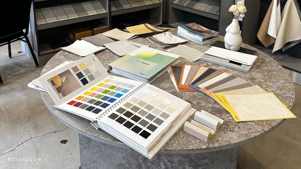 Knowledge Session Recap: Transforming Commercial Spaces 1 Marketing materials and samples for the knowledge session guests