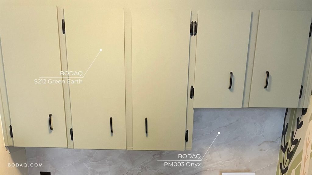 Kitchen Trends for 2024 4 S212 Green Earth on kitchen cabinets