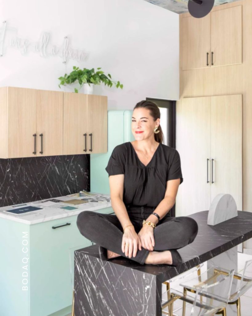 Transforming a Garage into a Design Studio with Bodaq 1 Ann, the owner and lead designer at Studio 790
