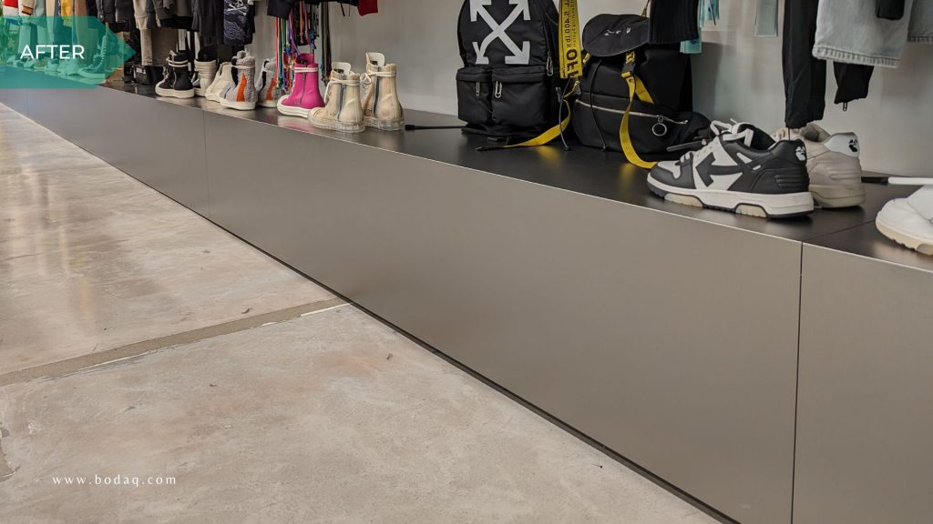 Bodaq Interior Film Longevity: Revisiting Commercial Projects 12 Store After